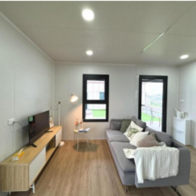 Hogares modulares prefabricados modernos para soluciones de vida sostenible