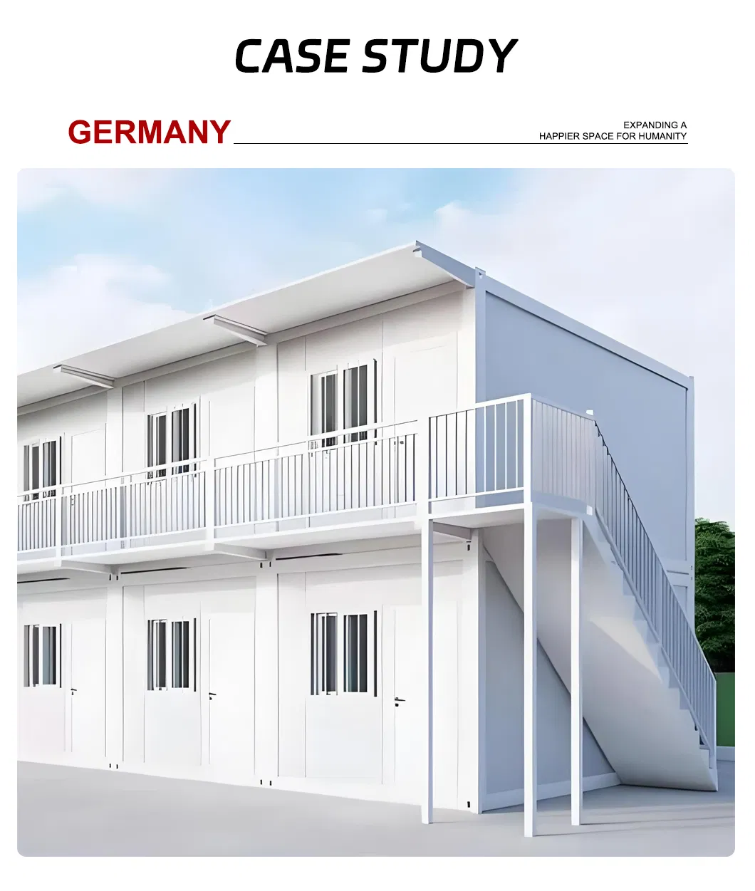 Proyecto residencial de viviendas modulares