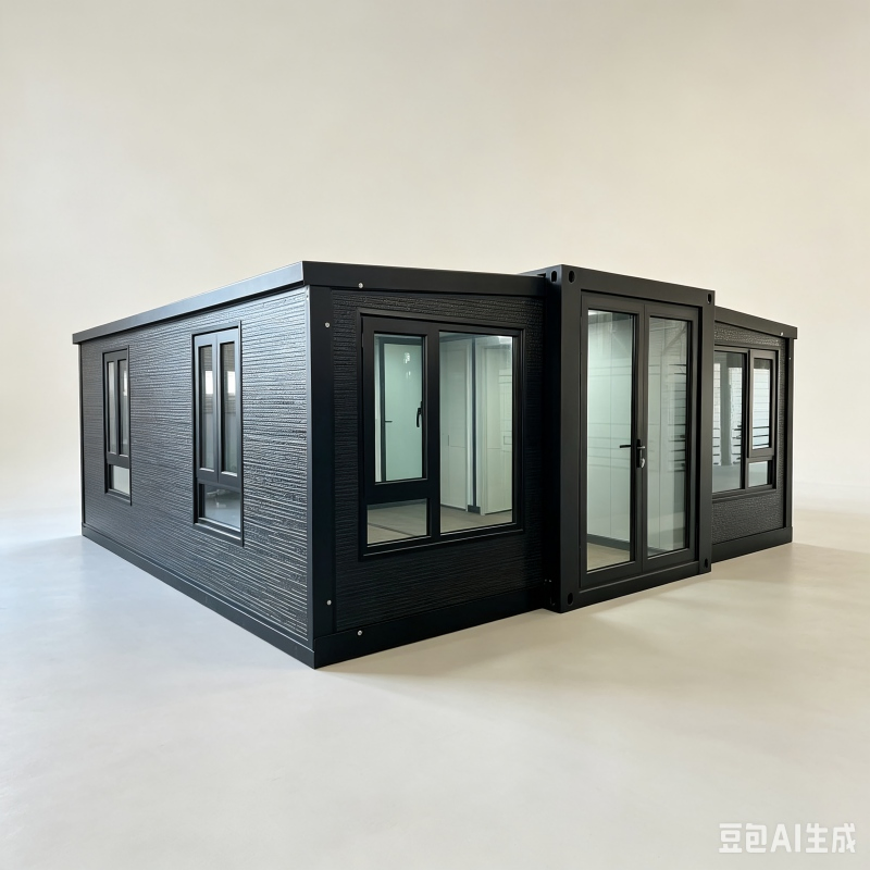 Casa modular prefabricada eficiente en energía, cabaña prefabricada impermeable para villa de resort