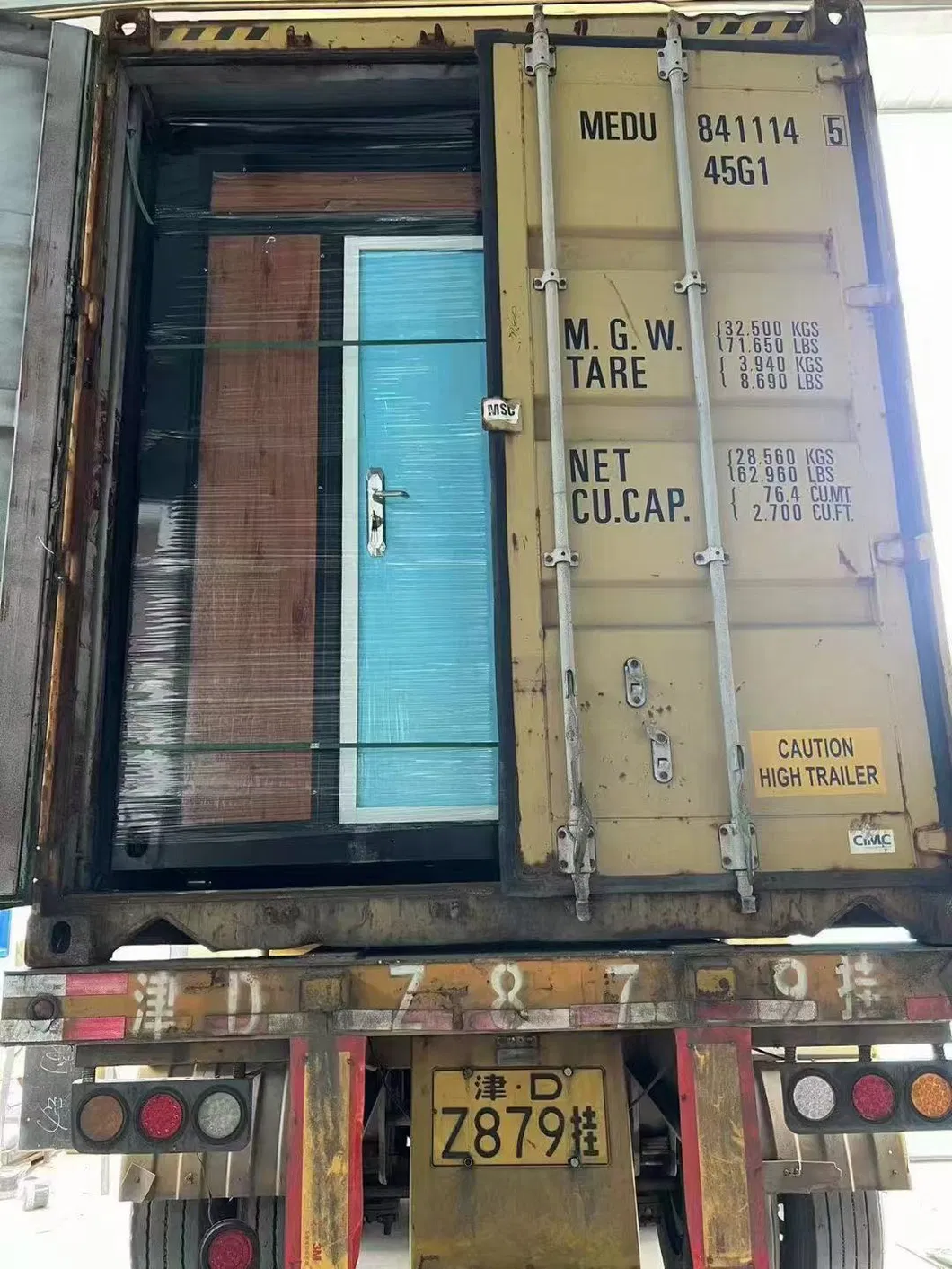 Proceso de estibado y logística de exportación