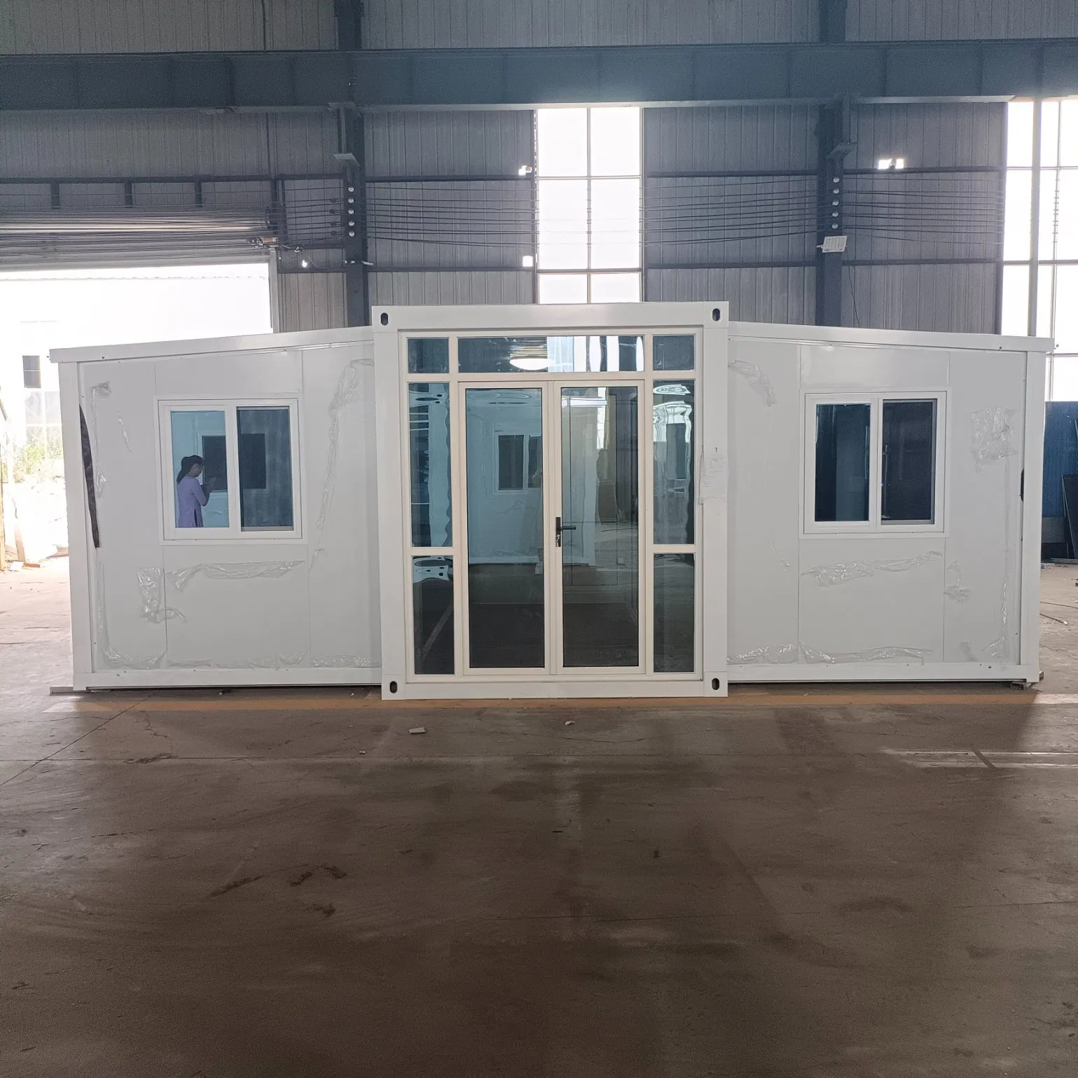 Casas Móviles de Contenedor Prefabricadas Plegables Modulares Residenciales Expandibles 2 Dormitorios 3 Dormitorios
