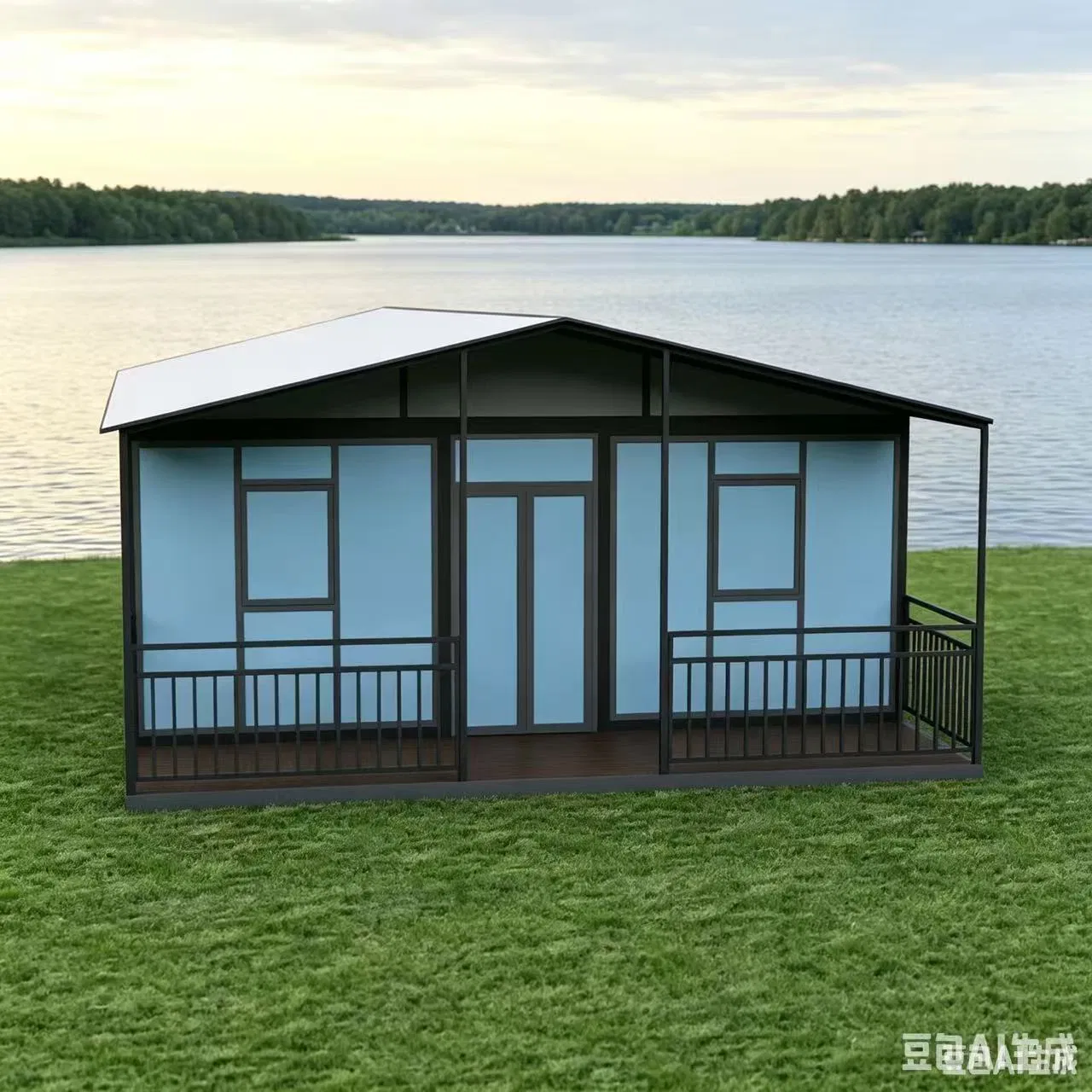 Casa Modular Hotel Móvil Estilo Europeo Contenedor Casa Pequeña Villa en Venta
