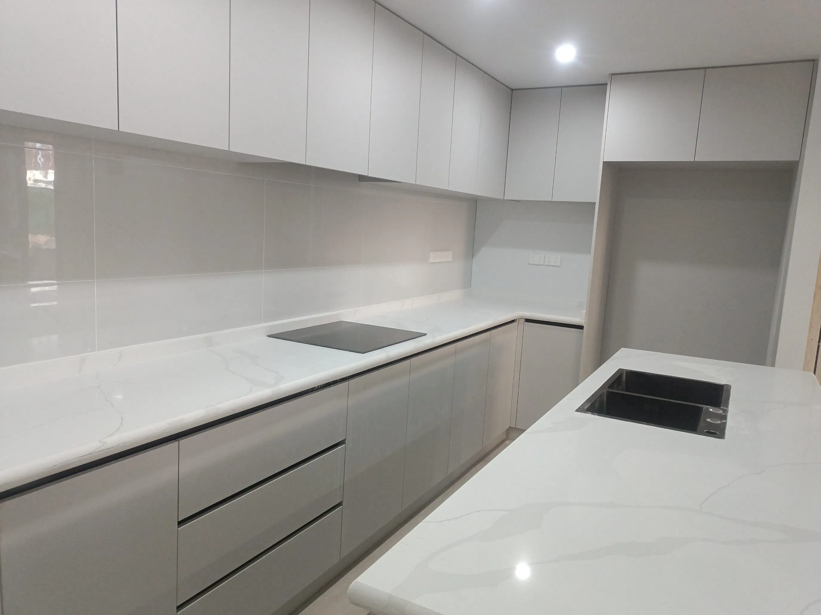 Casa Prefabricada Modular de Contenedor de Lujo Moderno 2 Dormitorio 1 Baño