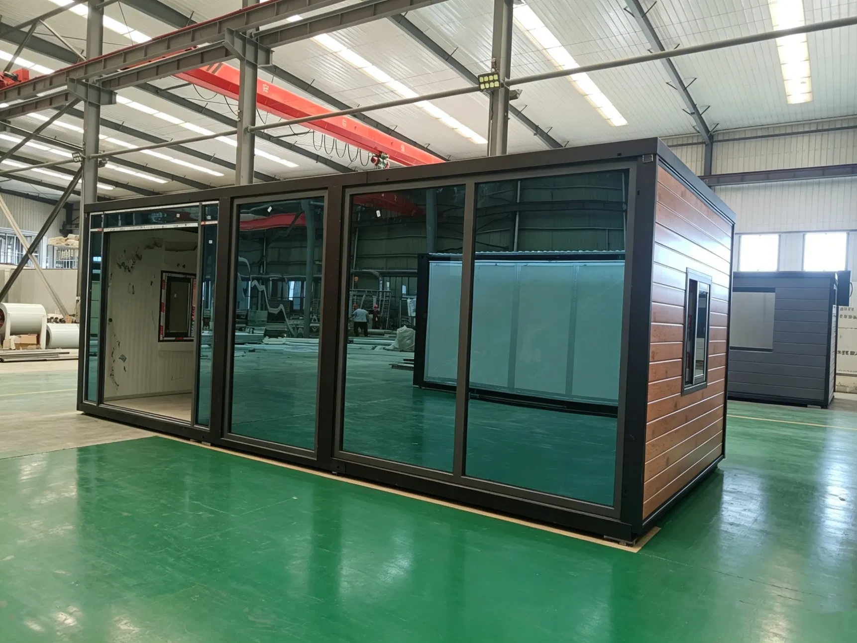 Casa Modular de Cápsula Prefabricada Contemporánea Casa de Cápsula Espacial Prefab Completa Móvil para Soluciones de Proyectos