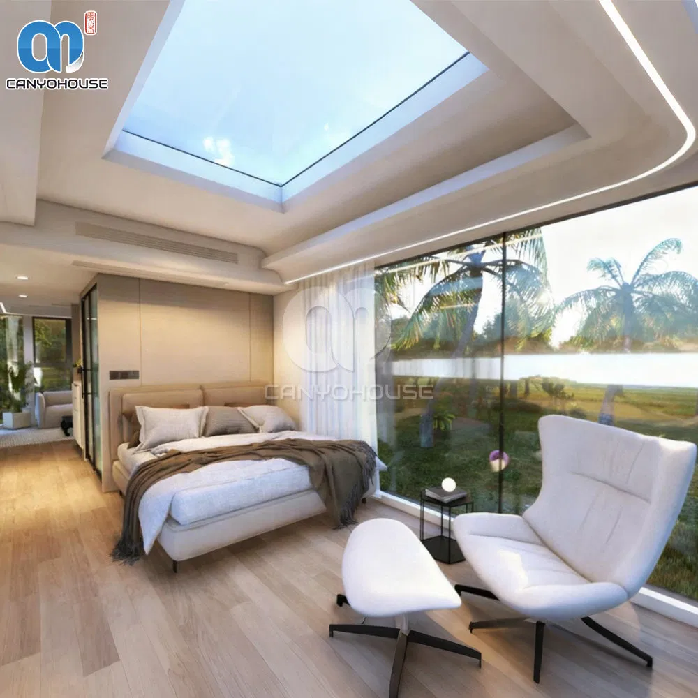 Fabricación de cápsulas espaciales modulares prefabricadas resistentes a terremotos, hogar contenedor moderno prefabricado para áreas residenciales de migrantes