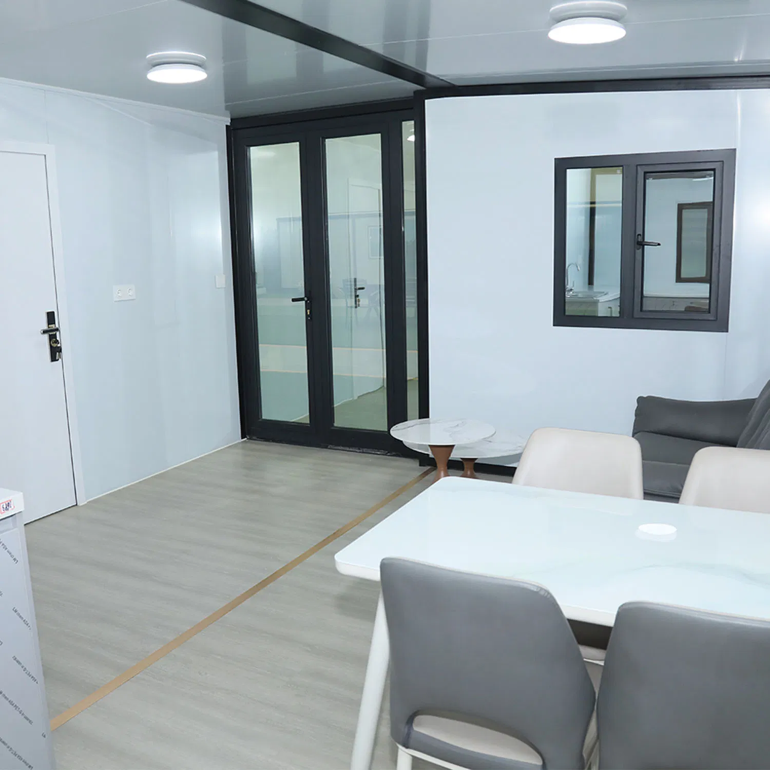 Casa Residencial Moderna Prefabricada Móvil Modular Lista 20FT 30FT 40FT Portable