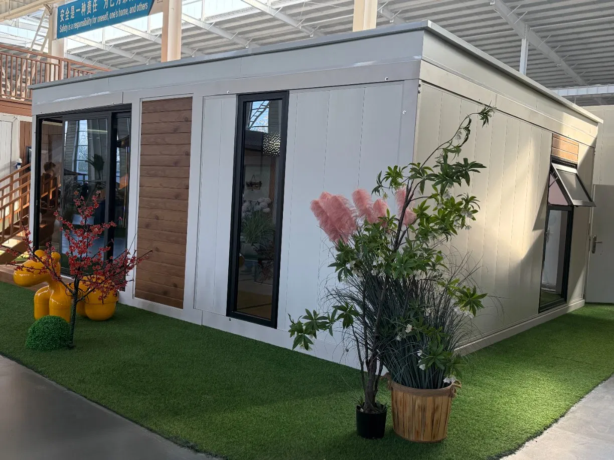 Venta de casa contenedor prefabricada moderna, espaciosa, vivienda modular, marco de acero aislado, personalizable, residencial de vacaciones