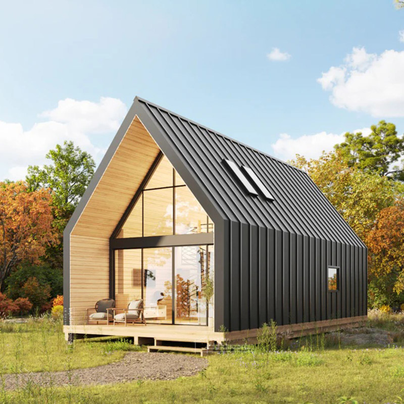 ISO 9001 Casa Prefabricada Modular Villa con Estructura de Acero Kits de Casa Modular