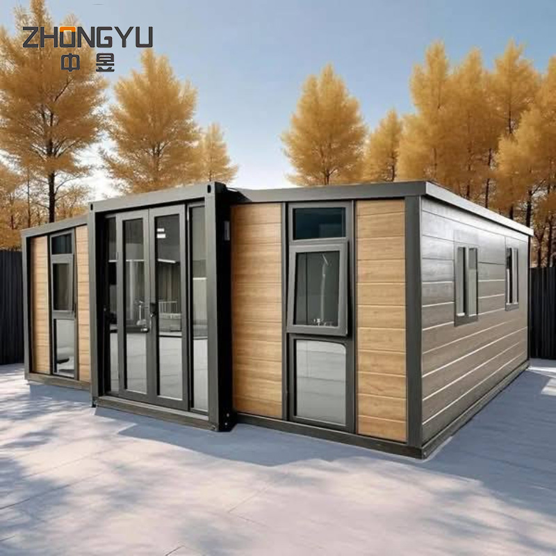 Casa modelo de alta gama, casas modulares, casas prefabricadas con interior de lujo, diseño residencial exterior