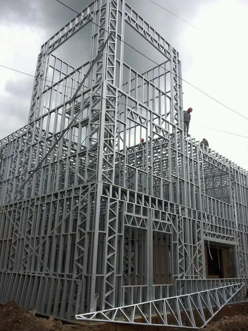 Instalación Rápida Estructura de Acero Anticorrosión para Vivienda Asequible