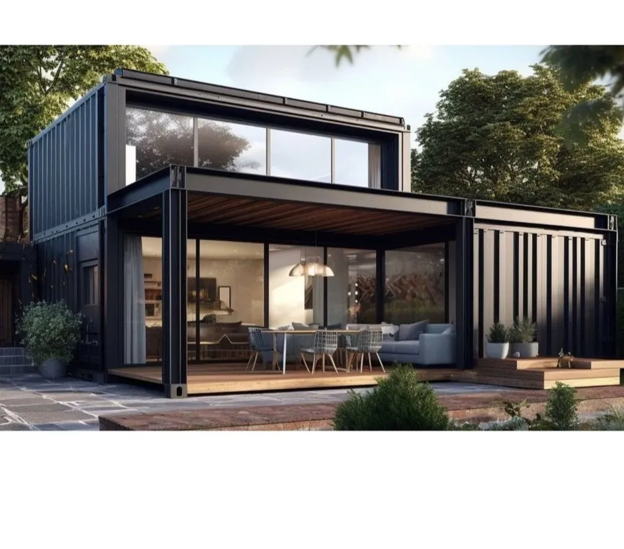 Oficina de Contenedores de Envío Sostenible: Hogares Modulares de Lujo Modernos