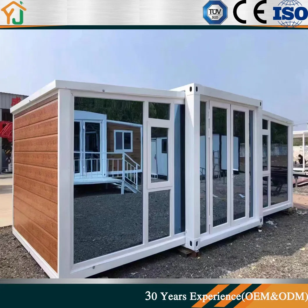 Casas prefabricadas modulares de acero contemporáneo para la comodidad familiar