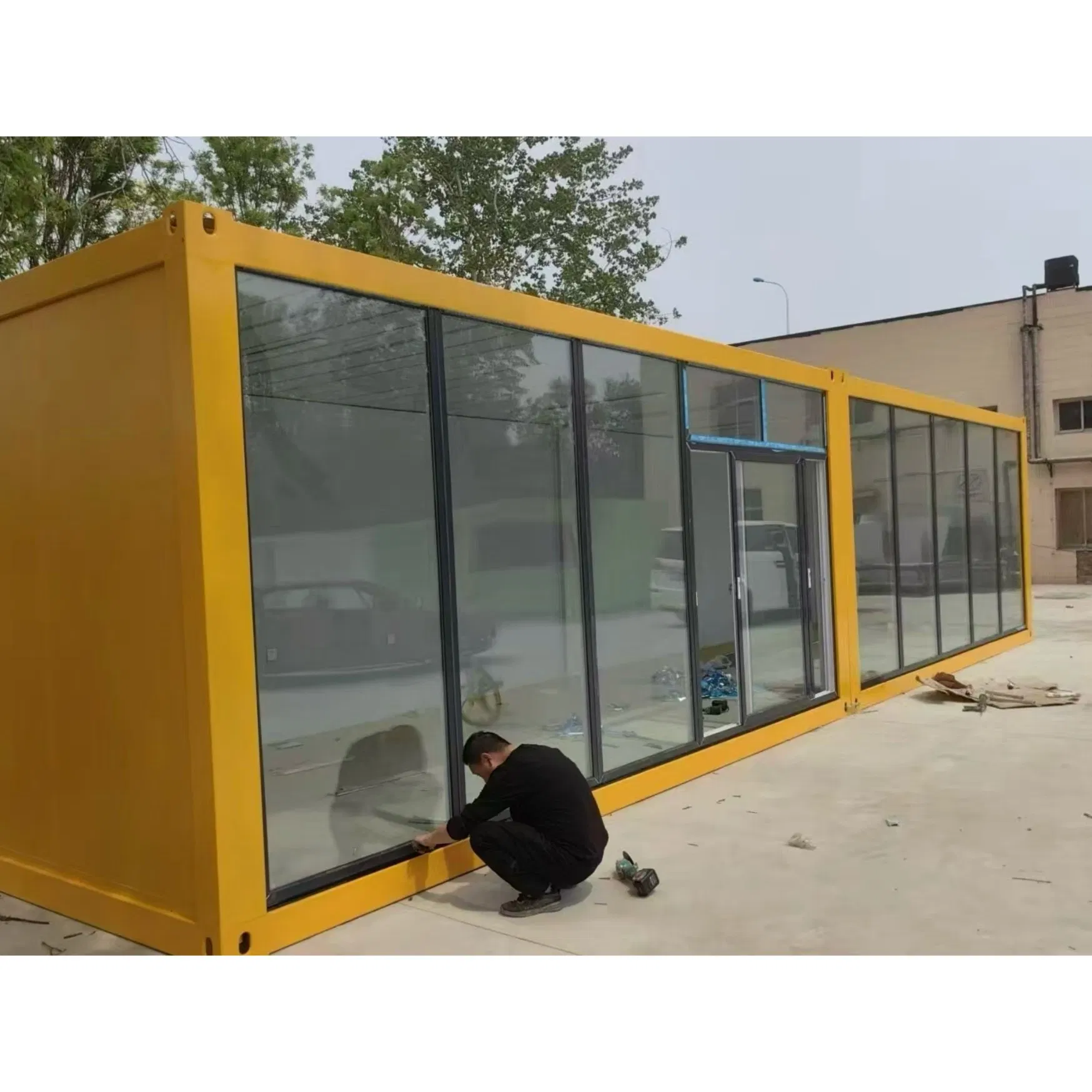 Casas de contenedores prefabricados duraderos para soluciones de ensamblaje rápido