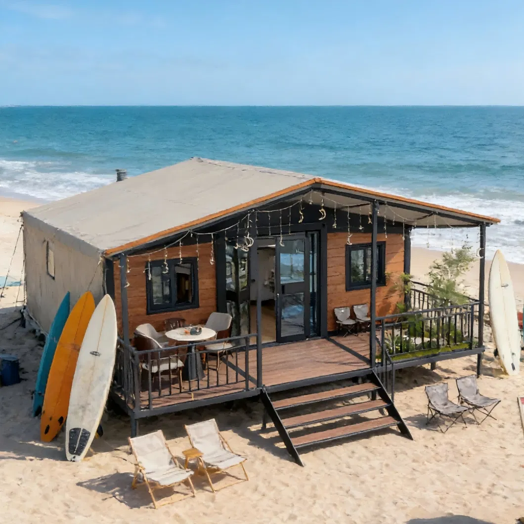 Tienda de Casas Portátiles con Baño Solar Casa Inteligente con 2 Habitaciones