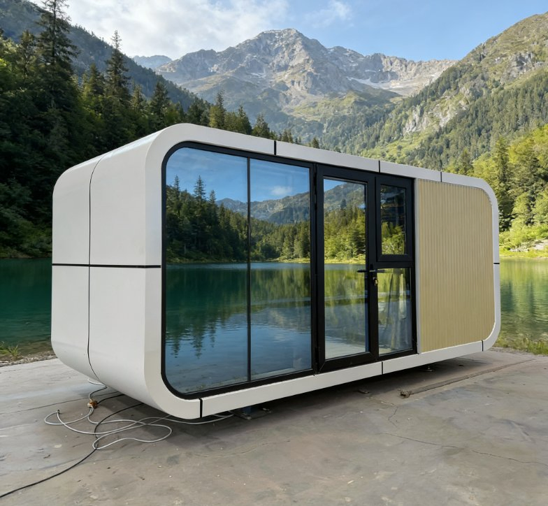 Casas de contenedores, casas prefabricadas, casas cápsula, casas modulares, casas inteligentes, casas portátiles