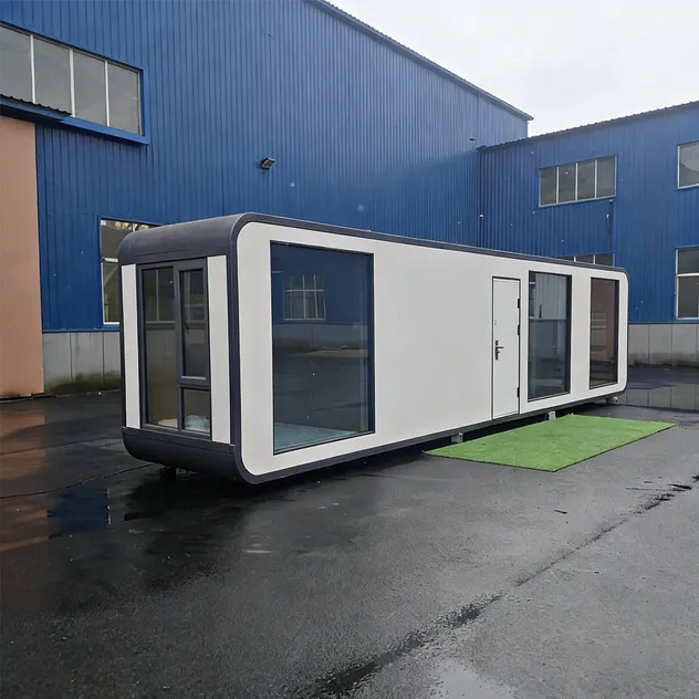 Casa Contenedor Modular Expandible de Lujo Compacto 20FT para Nómadas Modernos