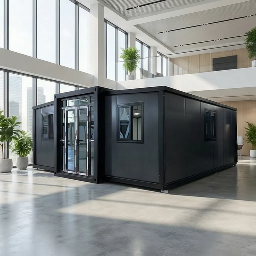 Casa Modular Prefabricada - Aislamiento Térmico a Prueba de Viento Uso Residencial Comercial