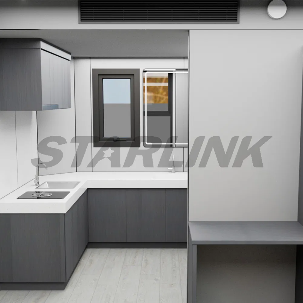 Casa cápsula pequeña modular compacta desmontable personalizable