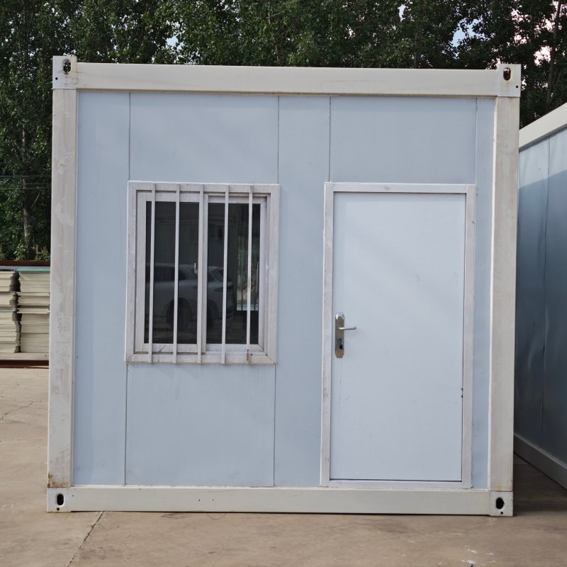 1 Dormitorio Moderno Pequeño Casas Modulares Jardín Hogar Villa Energía Eficiente Instalación Rápida Prefabricado Sala de Sol
