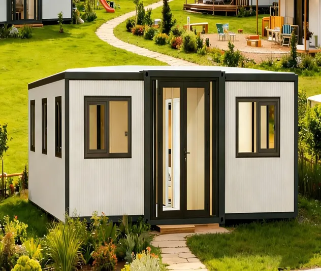 Casa Contenedor Modular Expandible de Lujo Compacto 20FT para Nómadas Modernos