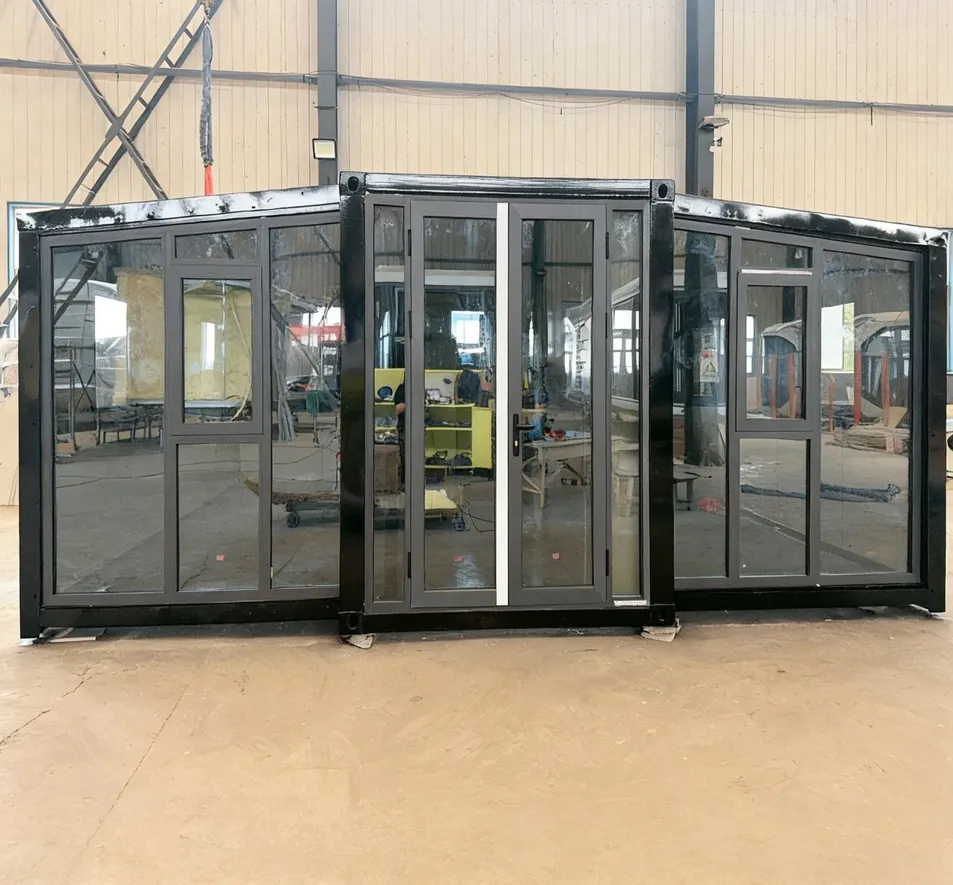 Casa Contenedor Modular Expandible de Lujo Compacto 20FT para Nómadas Modernos