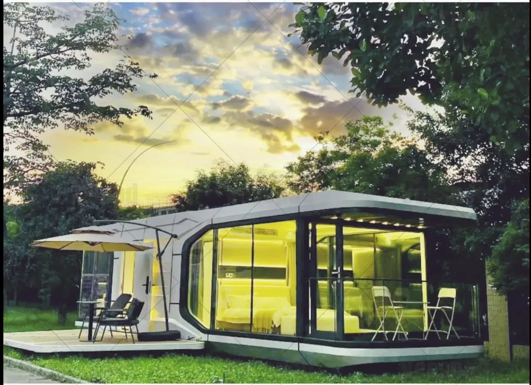 Casa Prefabricada Sostenible de Energía Solar y Eólica