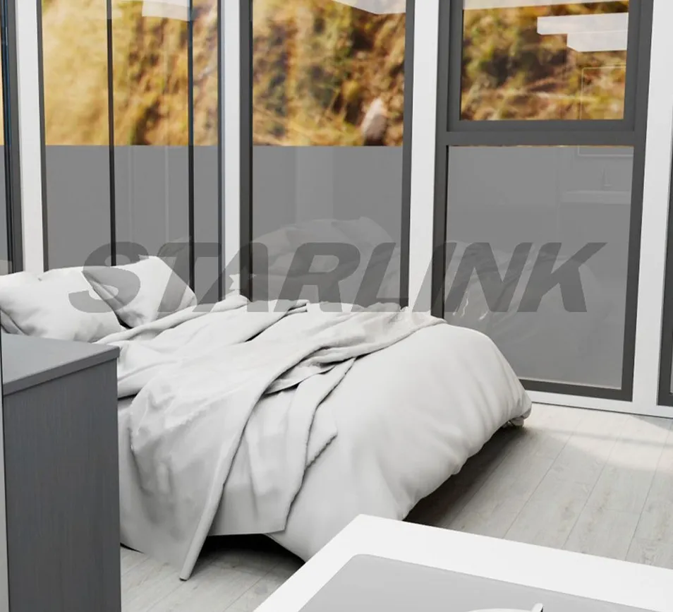 Casa cápsula pequeña modular compacta desmontable personalizable