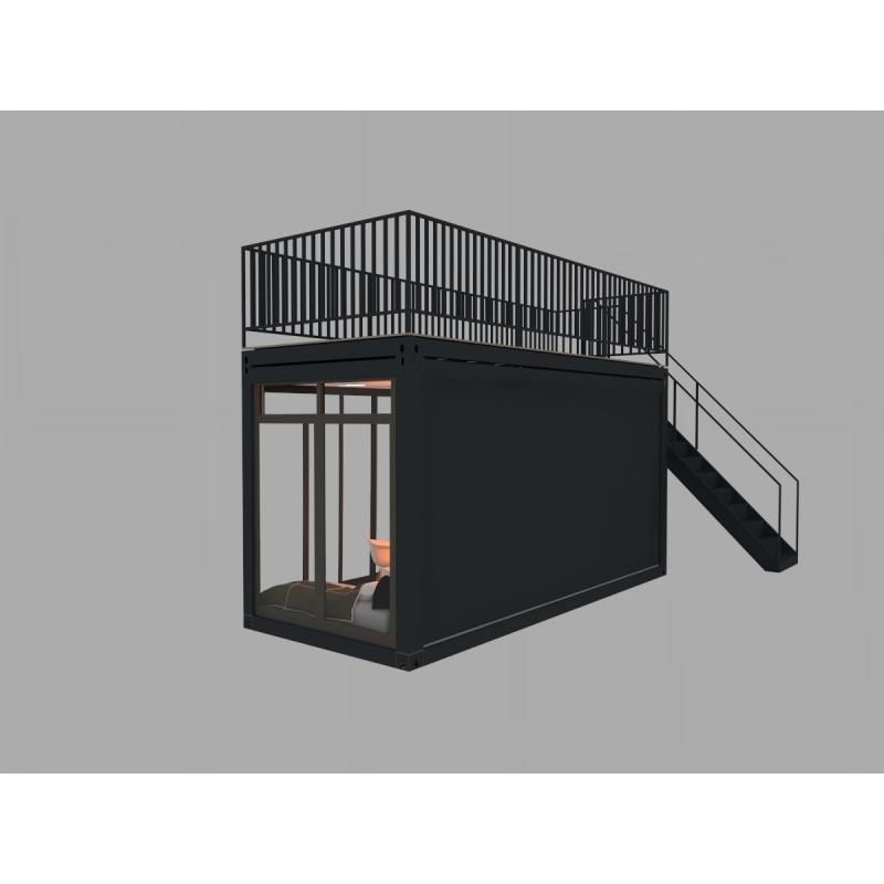 Venta Caliente Prefabricado Modular Baño Caravana Pod Villa Contemporánea Oficina en Casa Cobertizo Tienda