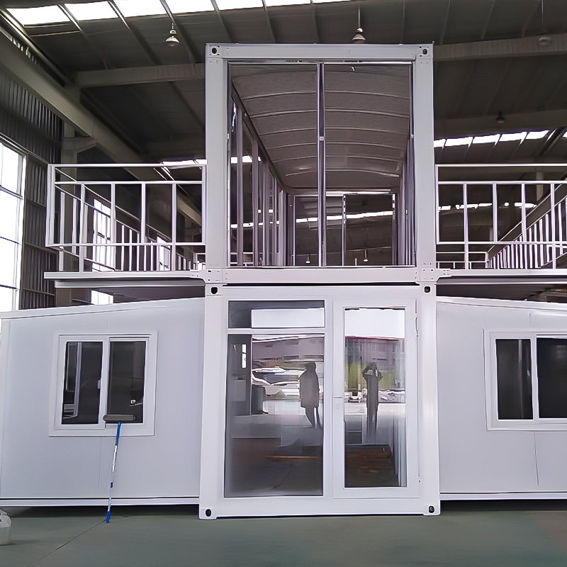 Casa Modular Prefabricada Contemporánea con Tecnología de Aislamiento Superior