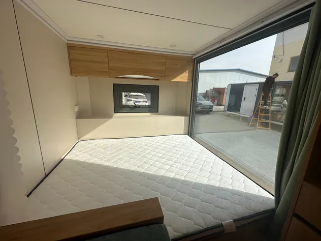Cabañas residenciales al aire libre Pru, casas móviles, edificios prefabricados