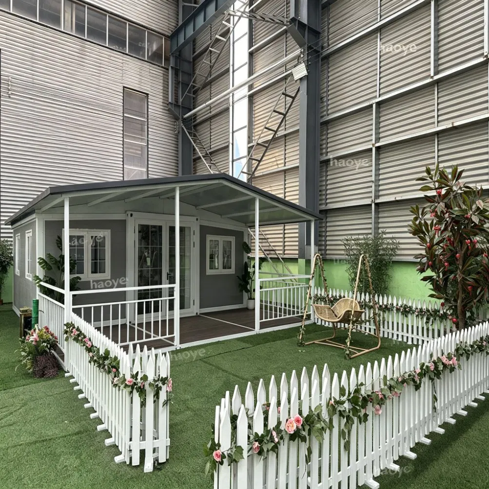 Casa modular expandible y eficiente en energía para áreas residenciales rurales fuera de la red