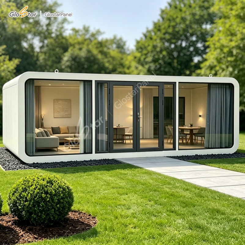 Mejor Precio Casa Prefabricada Lista para Envío Villa Familiar Modular