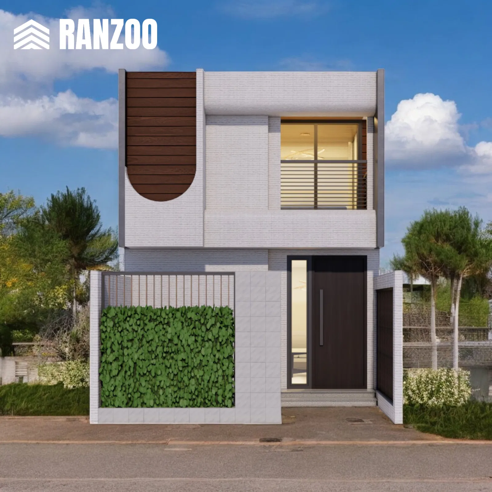 Ranzoo compacto hogar prefabricado móvil modular pequeño con energía solar y envío asequible
