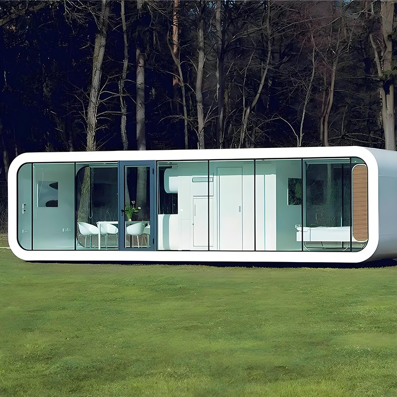 Personalizar diseño moderno contenedor prefabricado barato casa modular triple ancha fabricada para familia grande residencial permanente