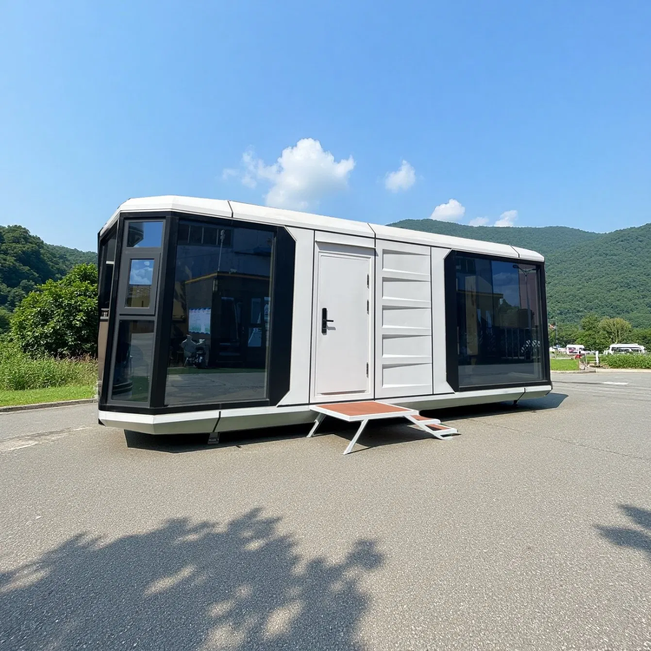 Cápsula Espacial Inteligente E7 Modular Prefabricada Casa Pequeña Personalizada