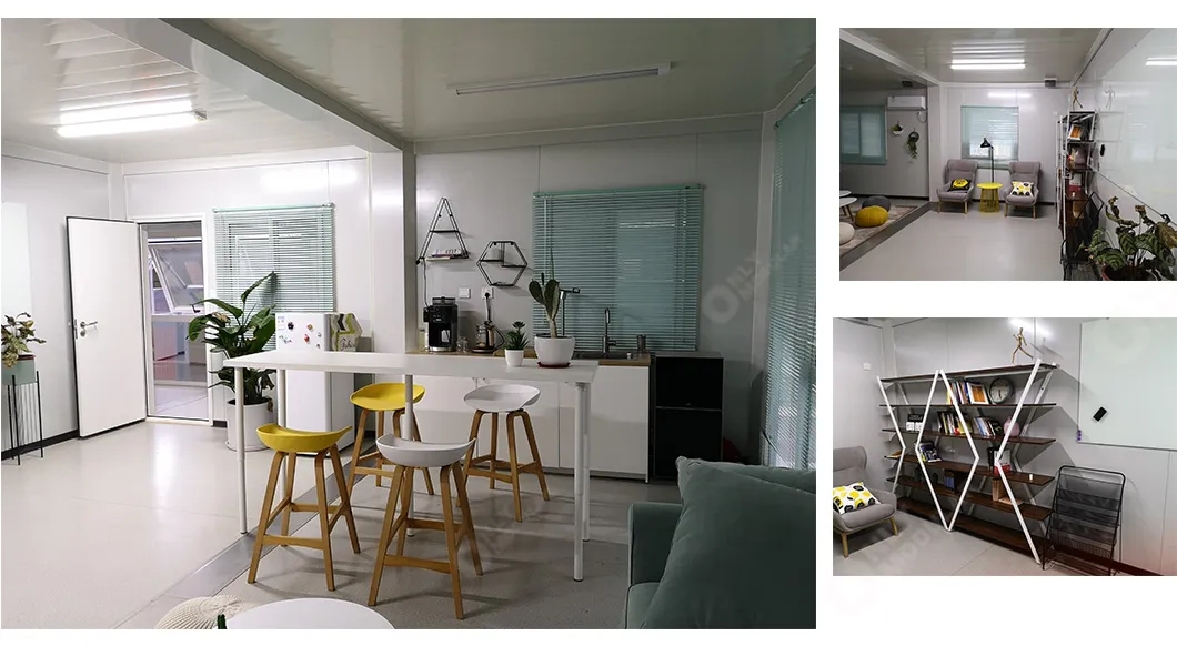 Hogares modulares prefabricados personalizables para vivir