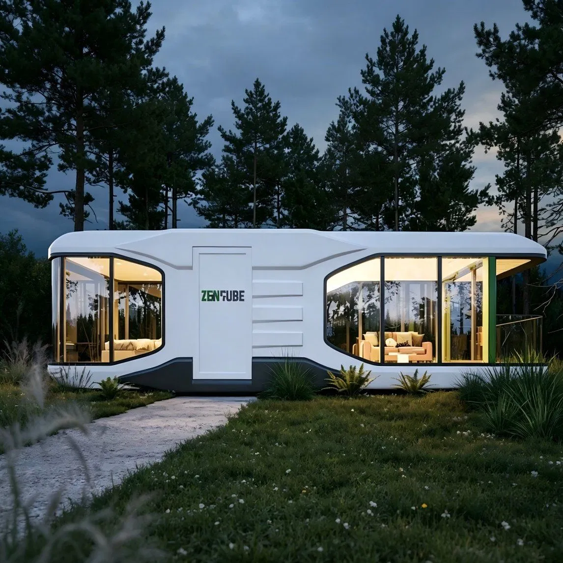 Cápsula Espacial Inteligente E7 Modular Prefabricada Casa Pequeña Personalizada