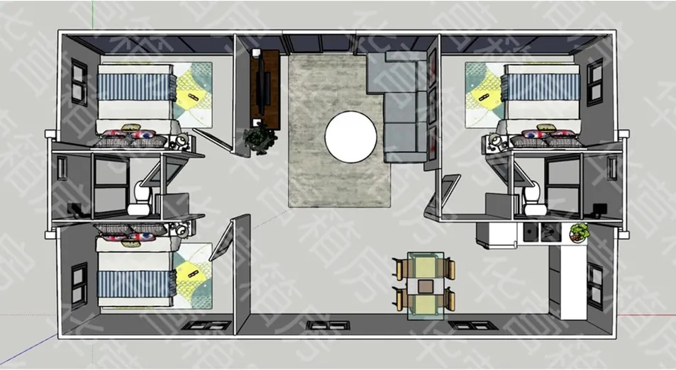 Hogares modulares de lujo personalizables