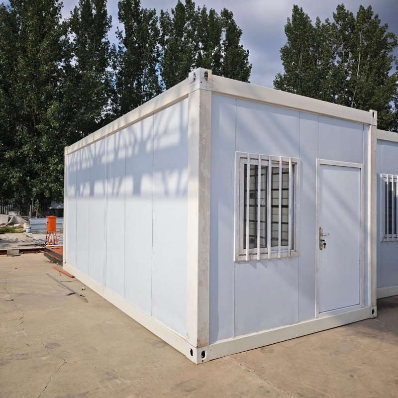 1 Dormitorio Moderno Pequeño Casas Modulares Jardín Hogar Villa Energía Eficiente Instalación Rápida Prefabricado Sala de Sol