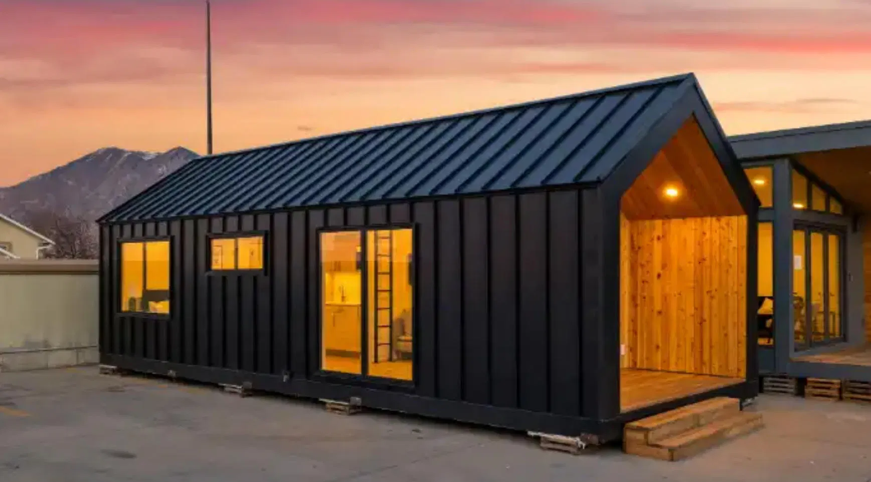 2026 Nueva Casa Modular de Diseño Expandible, Casa Prefabricada Pequeña para Uso Residencial y Comercial Familiar