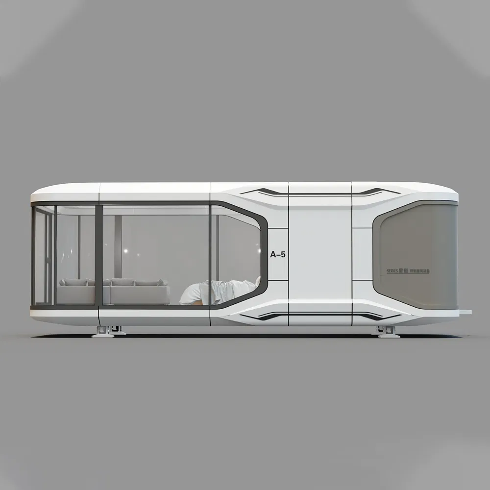Casa cápsula moderna de lujo de instalación rápida, precio de casa diminuta modular, casa contenedor prefabricada, fábrica de cabañas tipo manzana, casa prefabricada, hogar móvil