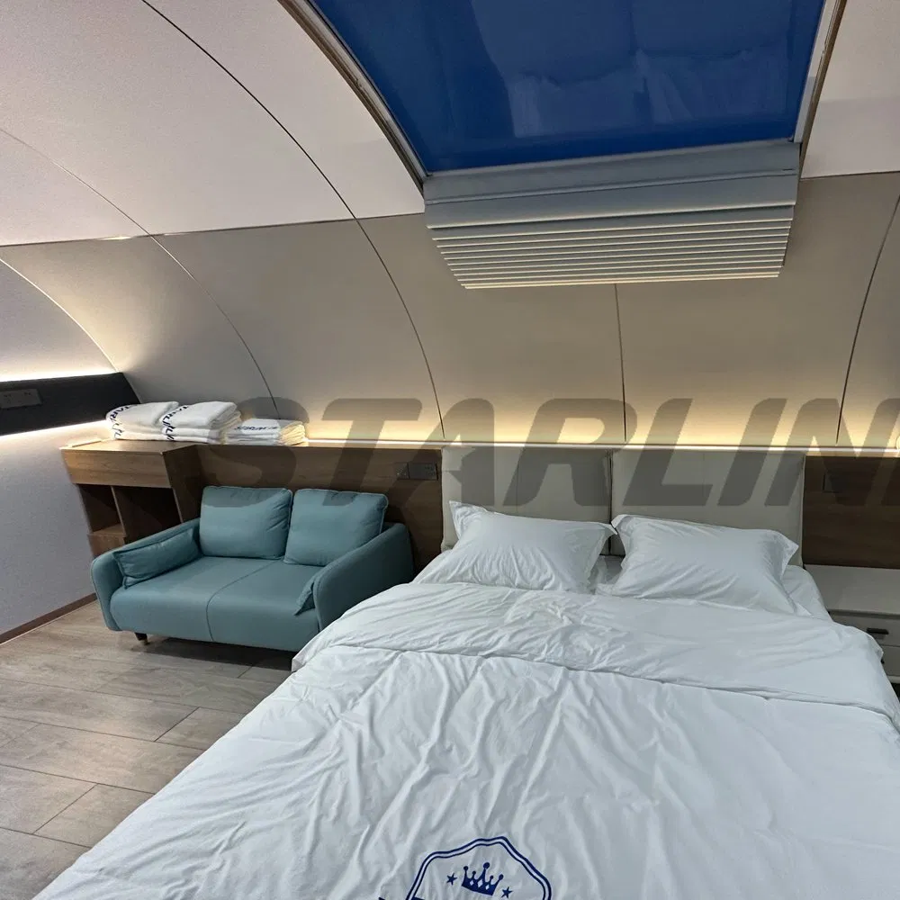 Casa Tiny Modular Compacta Prefabricada Móvil de Almacenamiento de Lujo Totalmente Amueblada FT China 20 40