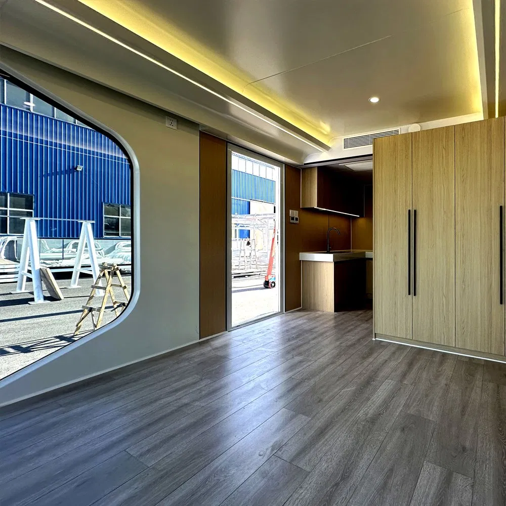 Casa Contenedor Modular Prefabricada Móvil Expandible Espacio Cápsula