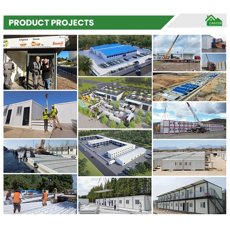Ventaja de ensamblaje de casas modulares