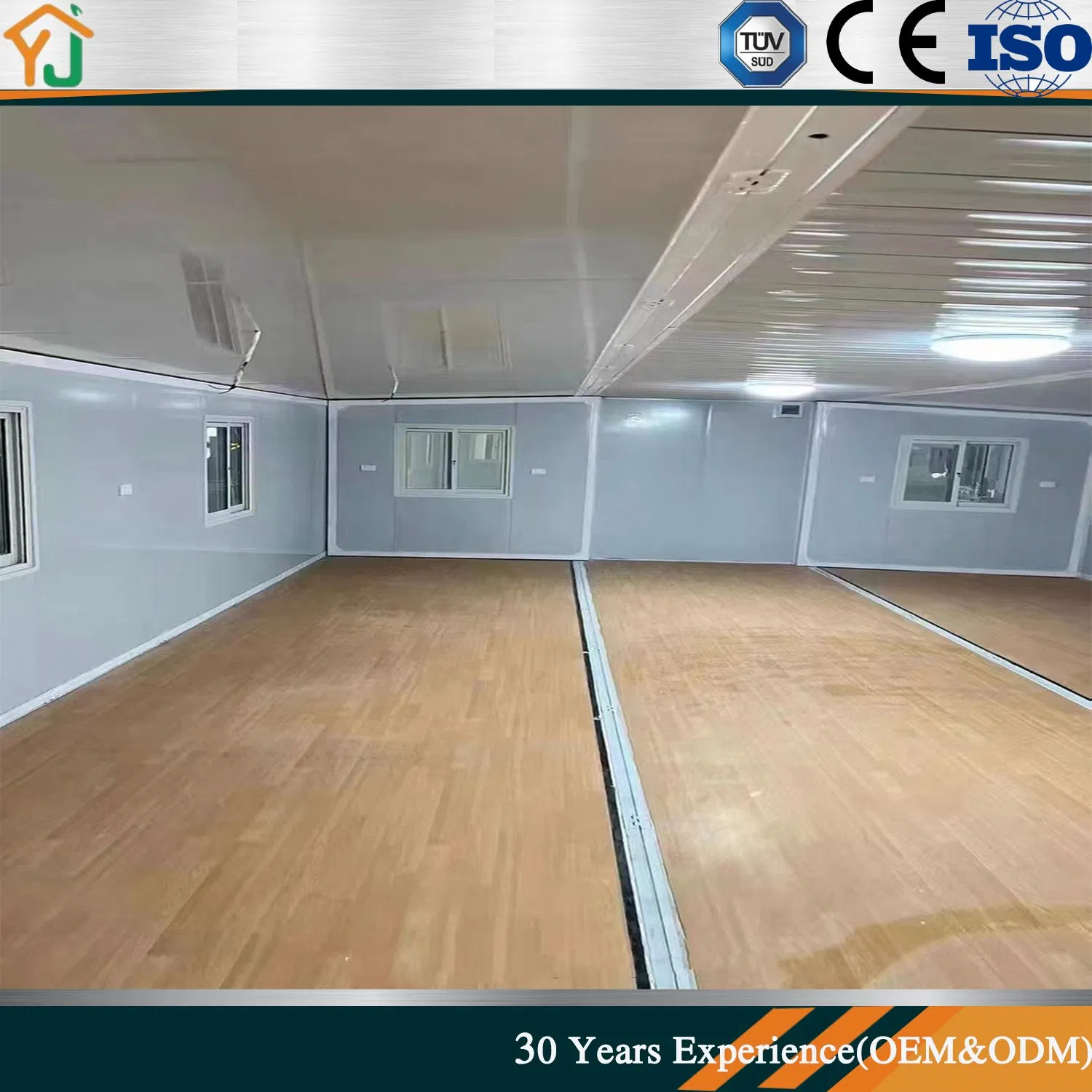 Villa de Lujo 20FT Casa Prefabricada Expandible Casa Contenedor para Vivienda Residencial de Vacaciones