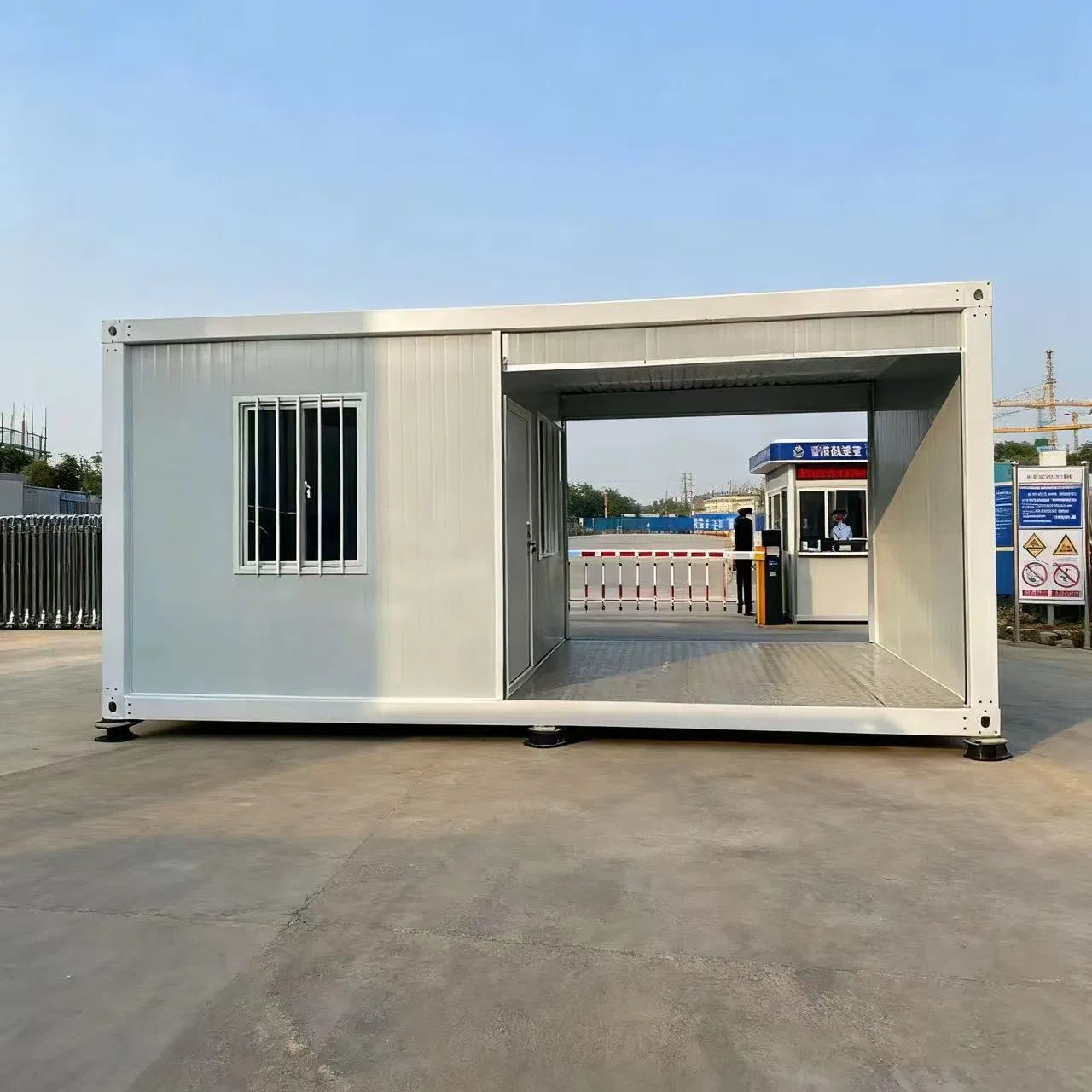 Casa Contenedor Expandible Fábrica China Personalizada 20FT Hogar Modular para Vivienda Residencial