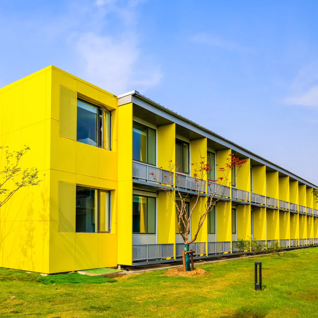 Casa prefabricada de estructura de acero