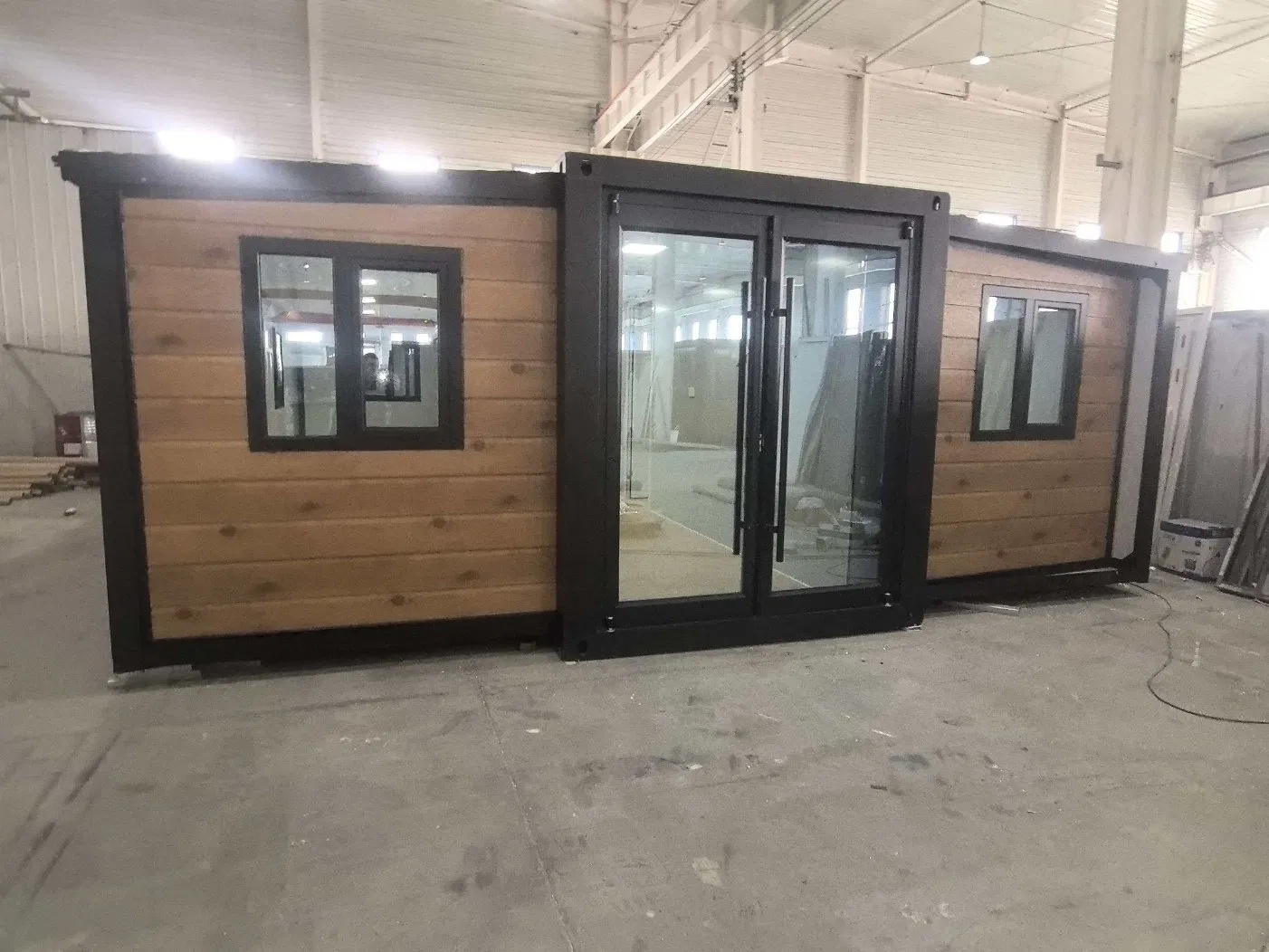 30FT Casa Prefabricada Moderna Minimalista de Alta Seguridad Asequible