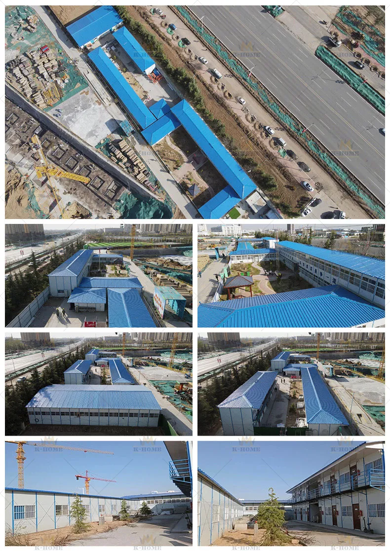 Alojamiento Modular Prefabricado de Bajo Costo para Barracas