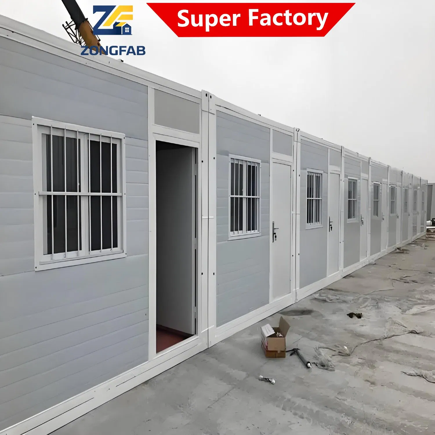 Proyecto de Alojamiento para la Fuerza Laboral Alojamiento para Trabajadores Campamento Residencial Casa Prefabricada Contenedor Prefabricado Hogar Vacacional Industrial Oficina Wework
